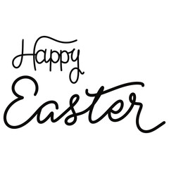 Ester Black & White PNG