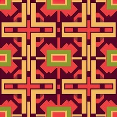 Obraz premium Irregular patterns. Great for banners, cards, packaging, wrapping, brochures, paper, social media and more. Memphis style. 