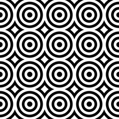Fototapeta premium Abstract seamless geometric pattern background