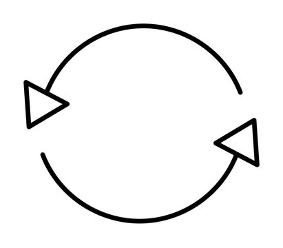 recommend clip art: Refresh outline icon. Element of ecology icon for mobile concept and web apps. Thin line Refresh can be used for web and mobile on white bakgorund