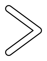 Right sign icon. Element of image sign for mobile concept and web apps illustration. Thin line icon for website design and development, app development. Premium icon