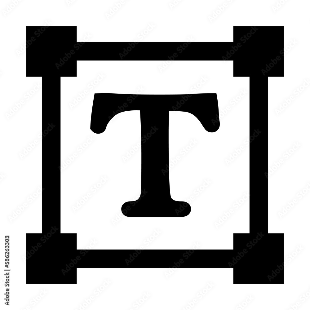 Aufkleber editing text sign icon. Element of web icon for mobile concept and web apps. Glyph editing text sign icon can be used for web and mobile