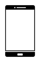 smart phone icon. Element of web icon for mobile concept and web apps. Glyph smart phone icon can be used for web and mobile