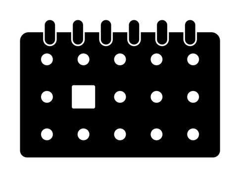 recommend clip art: the calendar icon. Element of web icon for mobile concept and web apps. Glyph the calendar icon can be used for web and mobile