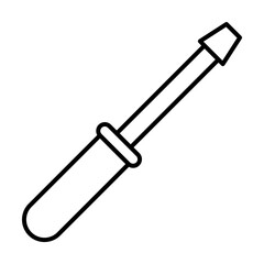 wrench. Element of construction icon for mobile concept and web apps. Thin line wrench can be used for web and mobile on white bakgorund