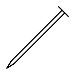 screw. Element of construction icon for mobile concept and web apps. Thin line screw can be used for web and mobile on white bakgorund