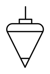 level. Element of construction icon for mobile concept and web apps. Thin line level can be used for web and mobile on white bakgorund