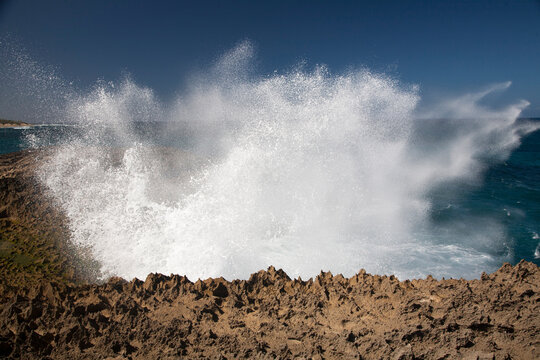 Jobos Beach Isabela Puerto Rico Rocks