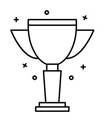 Award, cup, champion icon. Simple line, outline elements of prize icons for ui and ux, website or mobile application