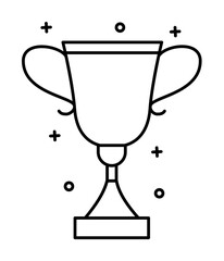 Award, cup, champion icon. Simple line, outline elements of prize icons for ui and ux, website or mobile application