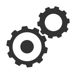 gear, settings, business icon. Element of business icon for mobile concept and web apps. Glyph gear, settings, business icon can be used for web and mobile