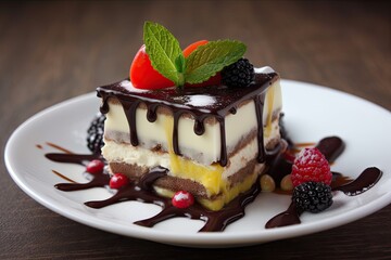 Mouthwatering Dessert Delights - Tasty dessert - generative ai