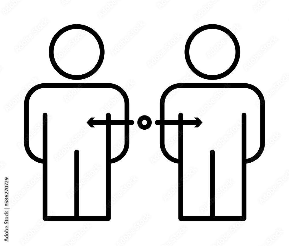 Aufkleber selection of applicants for work line icon. element of business organisation icon for mobile concept