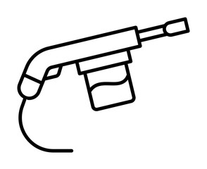 Foam carwash icon. Element of car wash icon