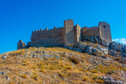 Larissa castle near greek town Argos