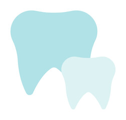 Dentistry, dentist, doctor, hospital teeth color icon