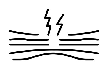 sprain, disease, medical icon. Element of disease icon. Thin line icon for website design and development, app development. Premium icon