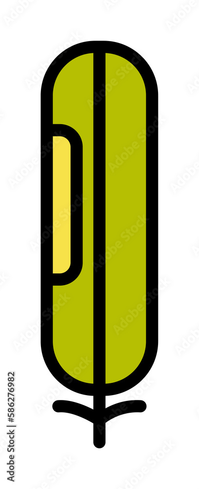 Poster wing bird icon. simple color with outline elements of feather icons for ui and ux, website or mobile