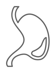 health, digestion, gastroenterology, stomach. Element of health icon. Thin line icon for website design and development, app development. Premium icon
