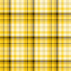 Seamless pattern in unusual bright yellow colors for plaid, fabric, textile, clothes, tablecloth and other things. Vector image.