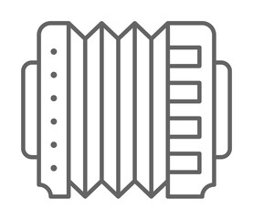Accordion, Holland icon. Element of Holland icon. Thin line icon for website design and development, app development. Premium icon