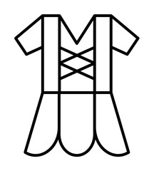 saint Patrick, shirt, Ireland icon. Element of Ireland culture icon. Thin line icon for website design and development, app development. Premium icon