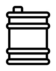 Toxic, manufacturing icon. Simple line, outline elements of production icons for ui and ux, website or mobile application