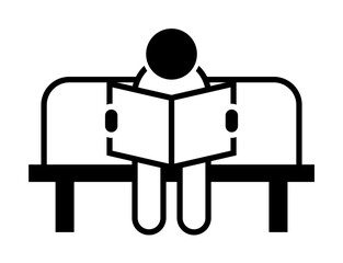 book, education, people icon. Element of harmful things icon for mobile concept and web apps. Detailed book, education, people icon can be used for web and mobile
