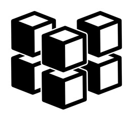 geometric cube icon. Element of harmful things icon for mobile concept and web apps. Detailed geometric cube icon can be used for web and mobile