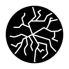 crisp, dry icon. Element of harmful things icon for mobile concept and web apps. Detailed crisp, dry icon can be used for web and mobile