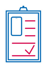 bill, contact, cost, document, mobile, receipt, service icon. Element of mobile and smartphone icon for mobile concept and web apps. Detailed document, receipt, service icon