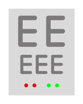 optometry illustration. Element of optometry icon for mobile concept and web apps. Colored optometry illustration can be used for web and mobile