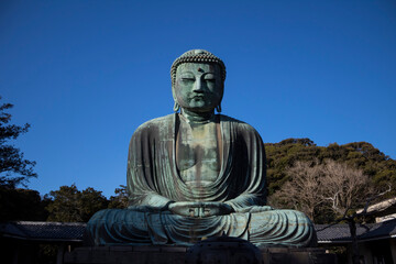 Great Buddha of Kotoku-in Temple in Kamakura Kanagawa Japan