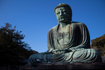 Great Buddha of Kotoku-in Temple in Kamakura Kanagawa Japan