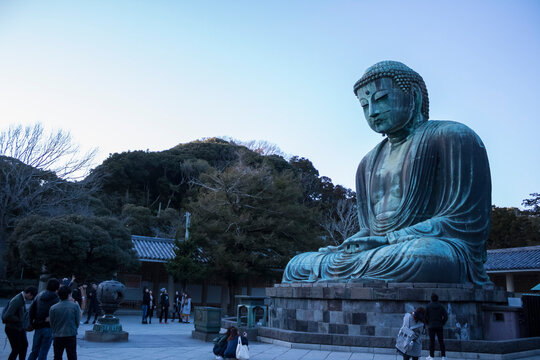 Great Buddha of Kotoku-in Temple in Kamakura Kanagawa Japan