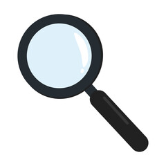 Magnifying Glass, Isolated icon, Vector Illustration