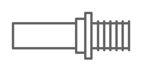 Plumber, valve, water icon. Element of plumber icon. Thin line icon for website design and development, app development. Premium icon