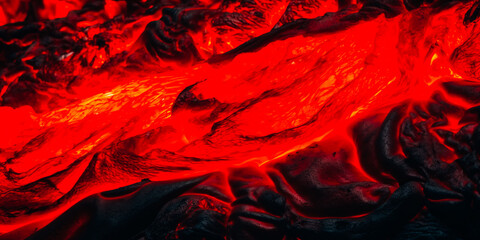Lava from a volcano texture