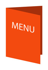 menu in the cafe colored illustration. Element of colored food icon for mobile concept and web apps. Detailed menu in the cafe icon can be used for web and mobile