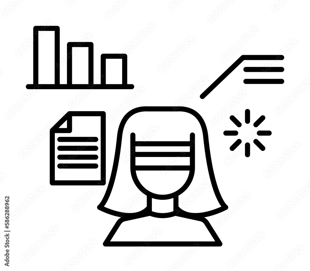 Aufkleber engineering analysis icon. element of robotics engineering for mobile concept and web apps icon. thi