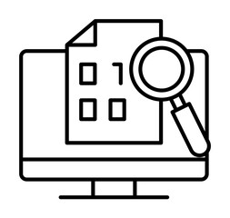 binary, code icon. Element of robotics engineering for mobile concept and web apps icon. Thin line icon for website design and development, app development. Premium icon