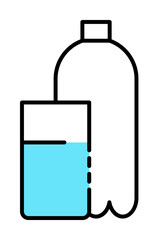 Energy drink, sport, water icon. Element of color sport icon. Premium quality graphic design icon. Signs and symbols collection icon for websites, web design, mobile app