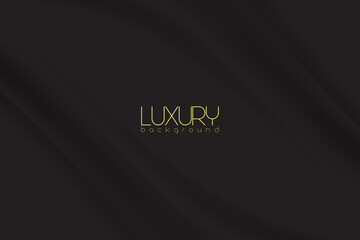 Obraz premium Abstract background with silk cloth texture, luxury satin curtain with waves and drapery. Elegant background vector illustration