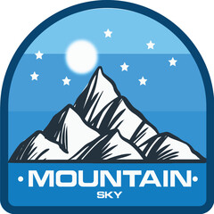 Sky Mountain Logo Design