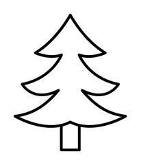 Pine icon. Element of travel icon for mobile concept and web apps. Thin line Pine icon can be used for web and mobile. Premium icon