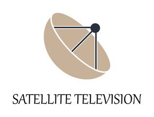 colored satellite television icon. Element of web icon for mobile concept and web apps. Detailed colored satellite television icon can be used for web and mobile. Premium icon