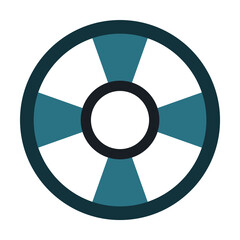 CD disc icon. Element of web icon for mobile concept and web apps. Colored isolated CD disc icon can be used for web and mobile. Premium icon