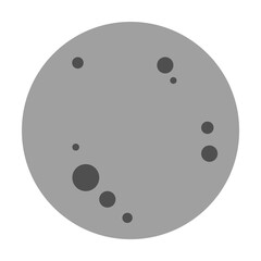 moon colored icon. Element of web icon for mobile concept and web apps. Colored isolated moon icon can be used for web and mobile. Premium icon