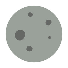 moon colored icon. Element of web icon for mobile concept and web apps. Colored isolated moon icon can be used for web and mobile. Premium icon