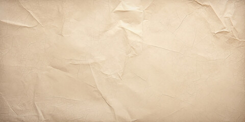 Obraz premium Blank crumpled paper texture wallpaper 